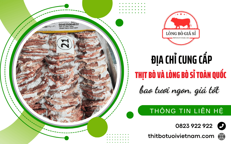 thịt bò sỉ, lòng bò sỉ