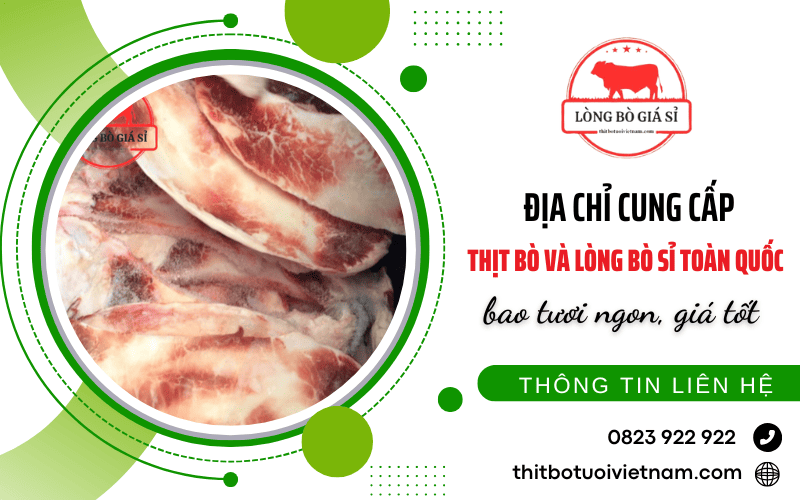 thịt bò sỉ, lòng bò sỉ